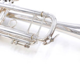 Pre-Owned Bach Stradivarius 43H/43 Trumpet in Silver Plate w/Heavyweight Bell!