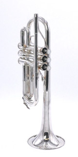 Pre-Owned Yamaha 6610s Eb/D Trumpet in Silver Plate 