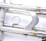 Pre Owned  Getzen Genesis 3003 Custom Trumpet in Bushed Silver Finish!   A Stunner! 