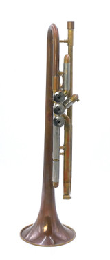 Pre-Owned Del Quadro "Grizzly" Trumpet in Raw Brass 