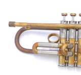 Pre-Owned Del Quadro "Grizzly" Trumpet in Raw Brass 