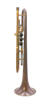 Pre-Owned Del Quadro "Grizzly" Trumpet in Raw Brass 