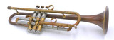 Pre-Owned Del Quadro "Grizzly" Trumpet in Raw Brass 