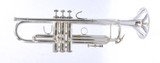 Budget friendly Bach Stradivarius Model 72 Trumpet in Silver Plate W/ LR-43 Leadpipe