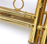 Pre-Owned Kanstul 1500B Bb Trumpet in Gold Lacquer  a great player!