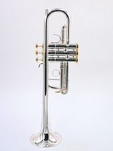 Awesome Y-Fort Custom YTR741 741  C Trumpet in Silver Plate!