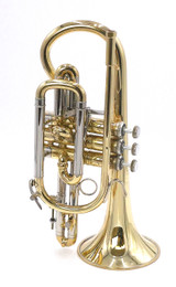  Bach Large Bore  Stradivarius 184  Shepherds' Crook Cornet: Great player!