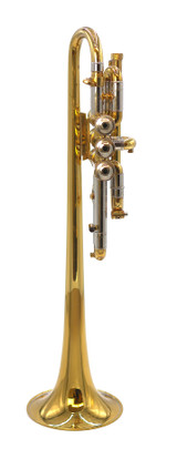 Pre-Owned Bach Stradivarius 239 Long Bell Eb Trumpet w/ Tunable Bell in Clear Lacquer 