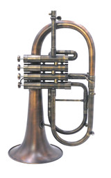 Pre-Owned Custom Adams F4 Flugelhorn in Antique Lacquer 