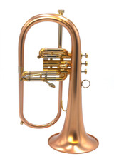 Brasspire 933-2b (Heavy Weight Style) Professional Bb Flugelhorn in Satin Lacquer 