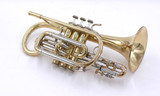 Bach Large Bore  Stradivarius 184  Shepherds' Crook Cornet: Great player