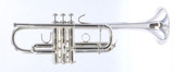 Pre-Owned Bach Stradivarius 229 C Tumpet in Silver Plate 