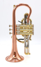 Pre-Owned Getzen 3850 Custom Series cornet in Clear Lacquer 