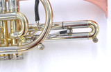Pre-Owned Getzen 3850 Custom Series cornet in Clear Lacquer 