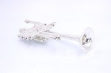 Bundle Deal S.E. Shires Q9 Series Piccolo Trumpet in Silver Plate (includes mute, stand, and mouthpiece pouch)