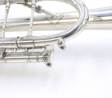 Custom Edwards Gen III Bb Trumpet in silver plate
