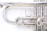 Custom Edwards Gen III Bb Trumpet in silver plate