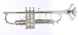 Custom Edwards Gen III Bb Trumpet in silver plate