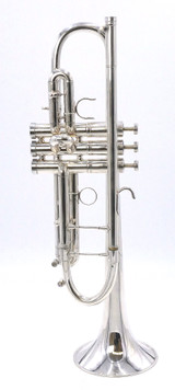 Custom Edwards Gen III Bb Trumpet in silver plate