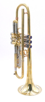 Check out this One-of-a-kind Del Quadro  Trumpet with 5.5 inch bell and TT leadpipe