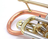 Amazing  Getzen 3850 Custom Series cornet in Clear Lacquer 