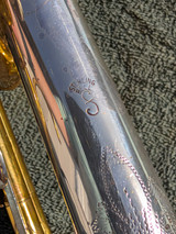 Early 1960's King Silvertone Cornet, formerly owned by Terry Warburton! 