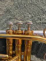 Early 1960's King Silvertone Cornet, formerly owned by Terry Warburton! 