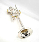 B Stock Y-Fort Custom YTR741 741  C Trumpet in Silver Plate!