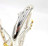 B Stock Y-Fort Custom YTR741 741  C Trumpet in Silver Plate!