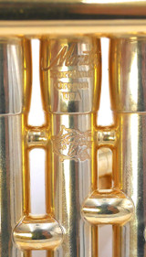 A Rare Beast indeed:   Monette MF Trumpet in Polished  Gold Plate