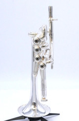 Pre-Owned Larson Piccolo Trumpet in Silver Plate 