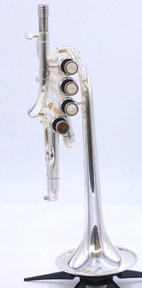 Pre-Owned Larson Piccolo Trumpet in Silver Plate 