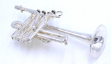 Pre-Owned Larson Piccolo Trumpet in Silver Plate 