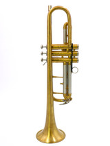Christmas in July!  1934 Blessing Super Artist Trumpet in Brushed Raw Brass