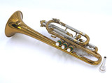 Another Amazing Horn From T's Collection: 1938 Olds Standard Cornet in Clear Lacquer 