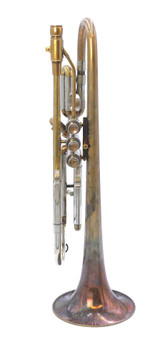 One Of Trent's Treasures: Adams Custom "Set-Up" Trumpet in Raw Brass