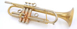 Pre-Owned Adams A4-LT Selected Series Trumpet in Satin Gold Lacquer 