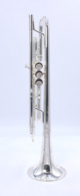 Pre-Owned Shires Model A Trumpet in Silver Plate 