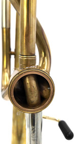 Pre-Owned Courtois AC420 Tenor Trombone in Raw Brass with Hagmann valve
