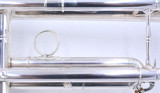 Pre-Owned Carolbrass CTR-5060-L-YLT-Bb-S Trumpet in Silver Plate 