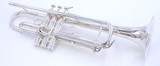 Pre-Owned Carolbrass CTR-5060-L-YLT-Bb-S Trumpet in Silver Plate 