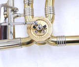 Pre-Owned Greenhoe GC4 Bb/F Tenor Trombone in Clear Lacquer!