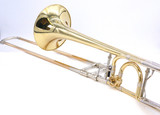 Pre-Owned Greenhoe GC4 Bb/F Tenor Trombone in Clear Lacquer!