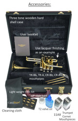 Carolbrass CPC-3335-YLS-Bb/A-L piccolo Trumpet