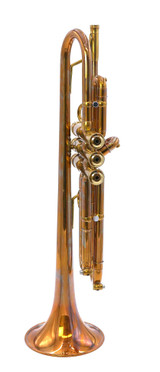 Incredible Custom Carol Brass Custom Bronze 4440L-PSM Trumpet in Amber Lacquer 