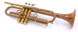Incredible Custom Carol Brass Custom Bronze 4440L-PSM Trumpet in Amber Lacquer 