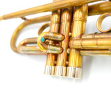 Monster  Del Quadro  Superhorn with three bells, twin tube leadpipe, and MAW valves!