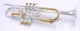 Back to school deal!  Carolbrass CTR-5000L-GST-Bb-SRL Mariachi Trumpet