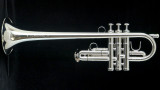 Pre-Owned Schagerl 'Phoibe' Eb Trumpet in Silver Plate 