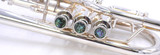 Pre-Owned Schagerl 'Phoibe' Eb Trumpet in Silver Plate 